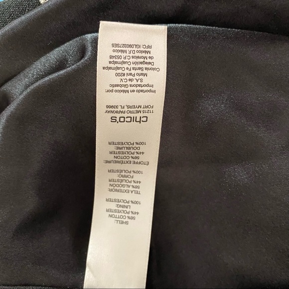 Chico's Statement Blazer Jacket Zebra Animal Print NWT - Picture 7 of 7